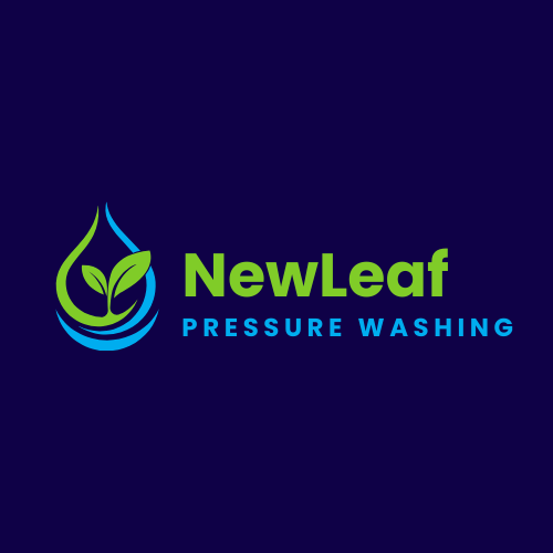 Newleaf pressure washing logo